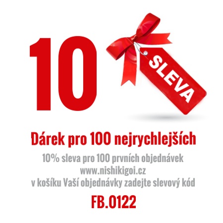 Sleva 10 % na Vaše nákupy na www.nishikigoi.cz
